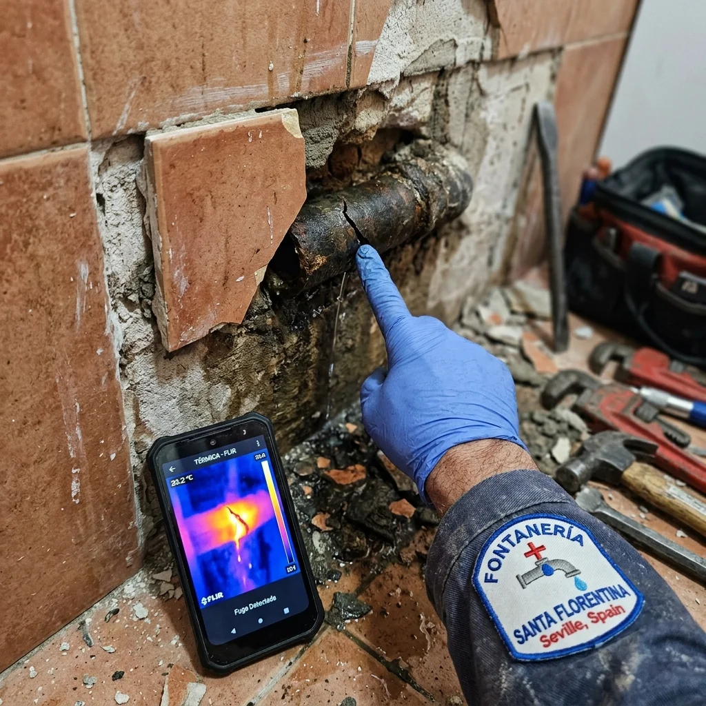 Inspección CCTV robotizada de tuberías