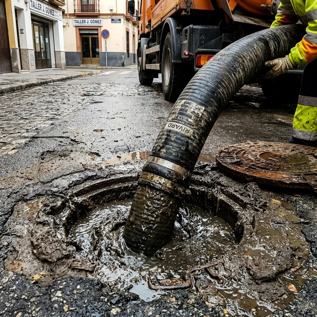 Localización y limpieza de arquetas ocultas